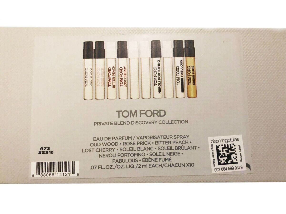 Tom Ford Private Blend Discovery Parfum Collection Set of 10 Tom Ford Private Blend Discovery Parfum Collection Set of 10