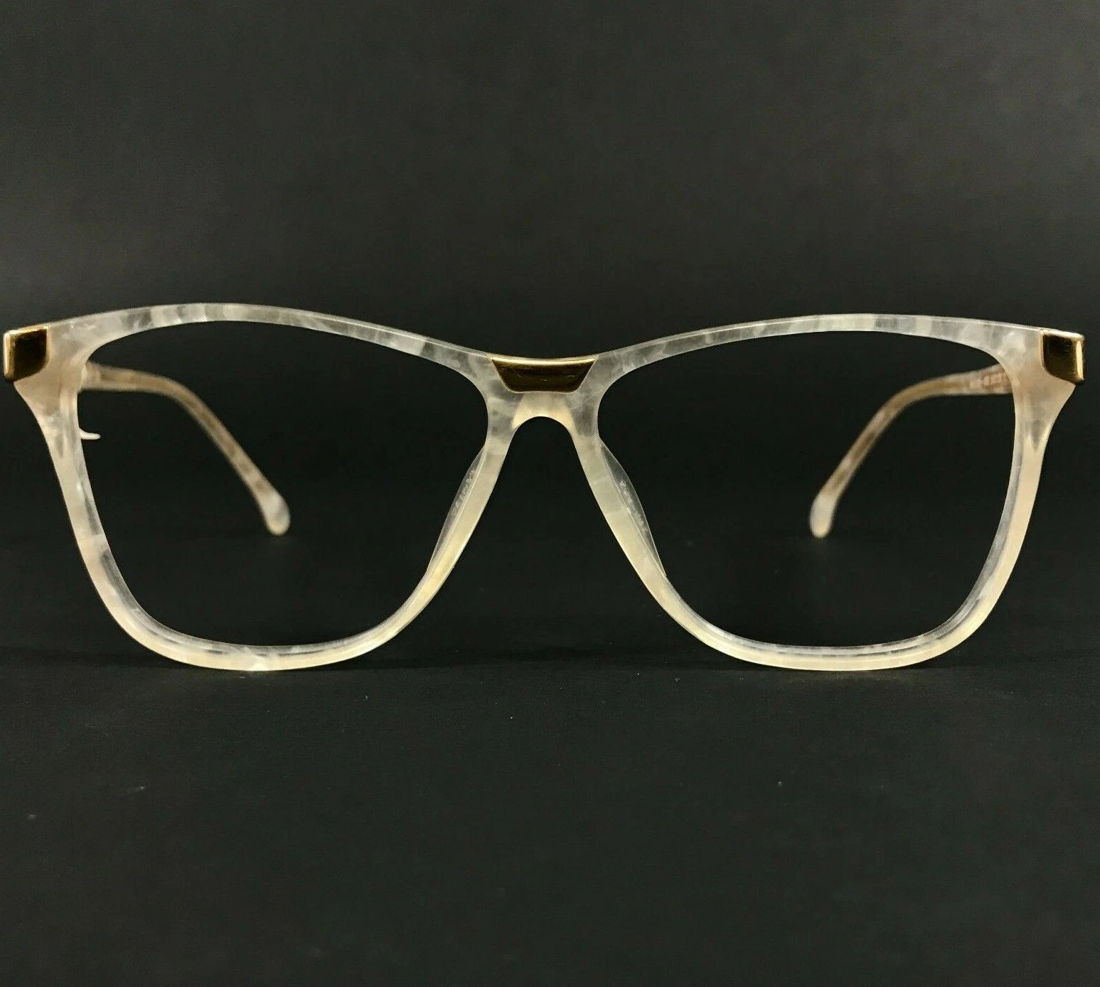 Vintage Jil Sander MOD.208 893 Eyeglasses Frames Clear G Square 56 13 135