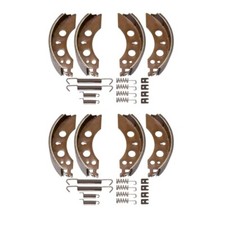 2 Sets 200 x 50mm ALKO Brake Shoes 8" Drum Trailer Caravan Brakes Brian James