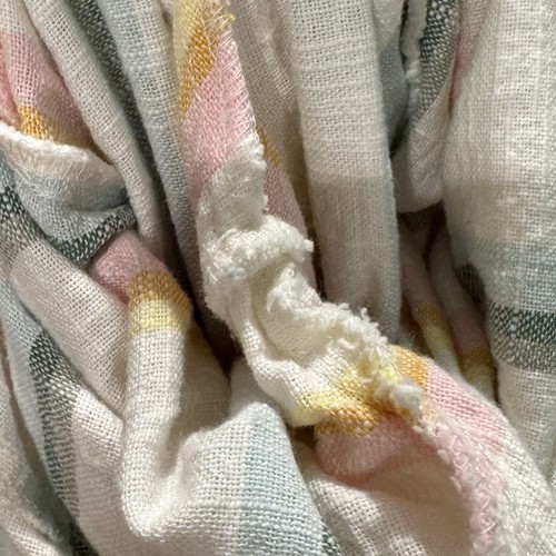 Billabong X The Salty Blonde Dreamweaver Striped 100% Cotton Cropped Jumpsuit M - 第 13/16 張圖片
