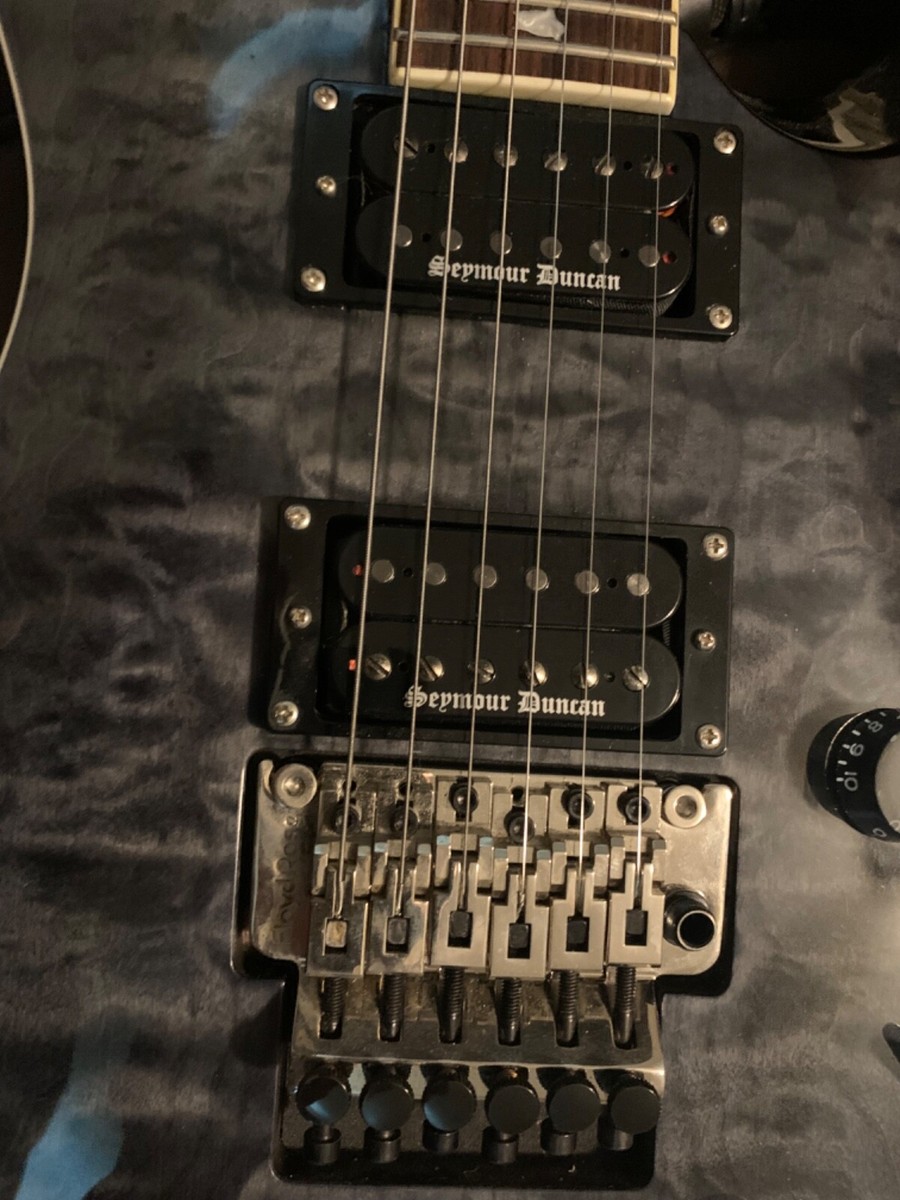 PRS SE Custom 24 Floyd Rose w/ Seymour Duncan Black Winter Pickups