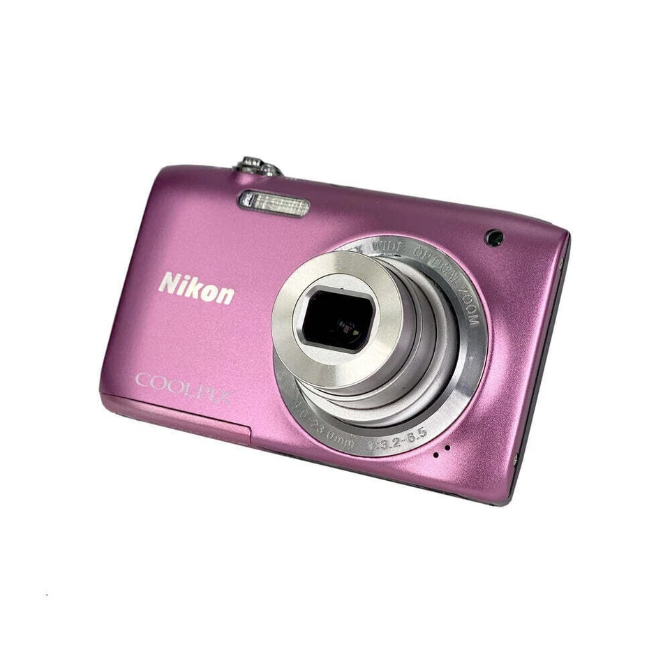 Nikon COOLPIX S2800 CCD Digital Camera 20.0MP 5x Optical Zoom Auto Focus Pink - Image 4 of 4