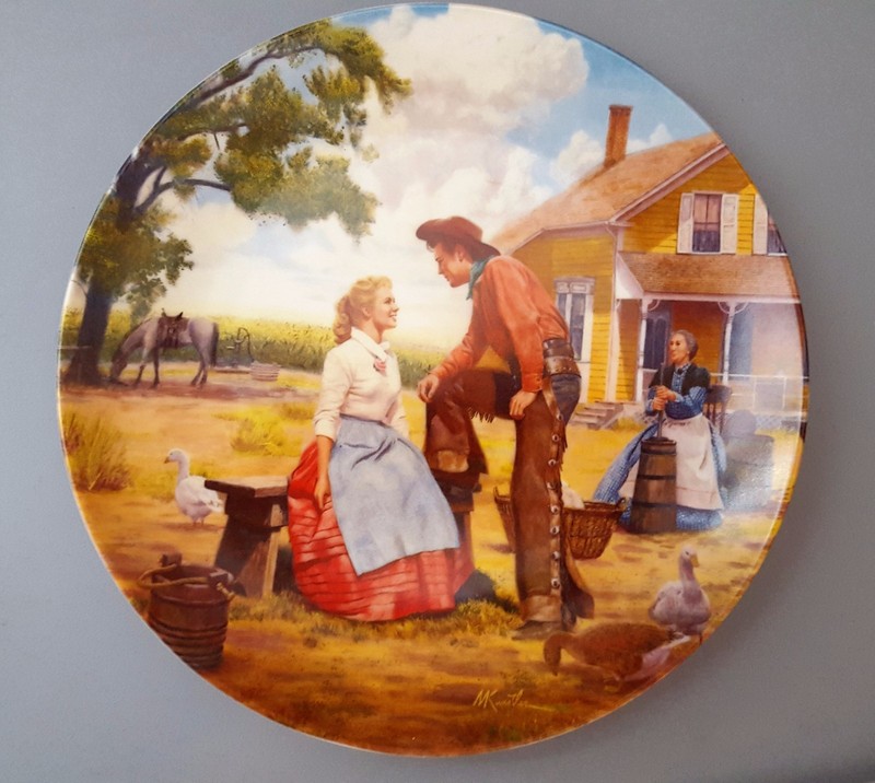 “Oh, What a Beautiful Mornin’” Collector’s Plate from Oklahoma!
