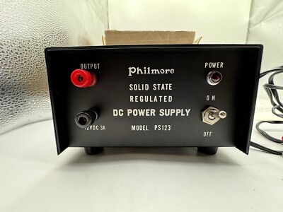Philmore Solid State Regulated DC Power Supply PS123 Electric Electrical Switch