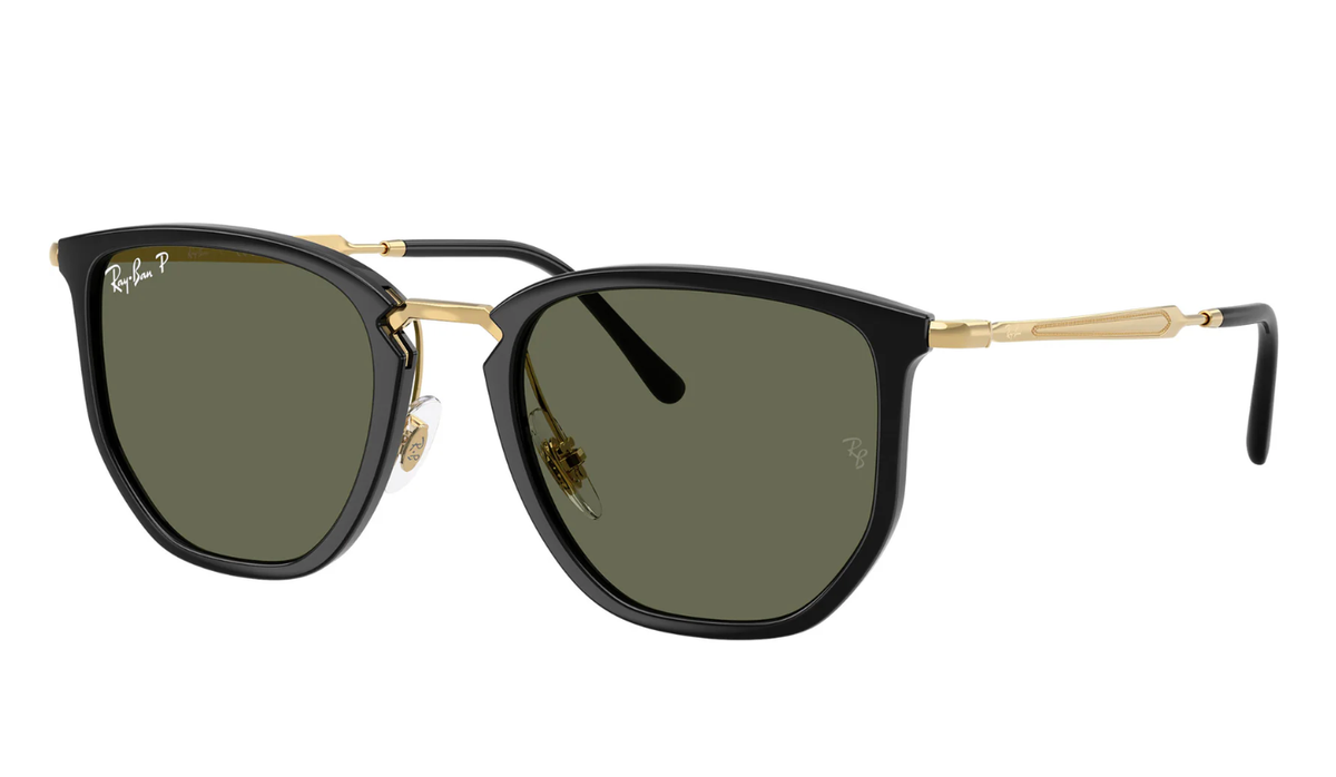 RAY-BAN RB 4451 6306&frasl;58 53-20 145 Black &amp; Gold Sunglasses