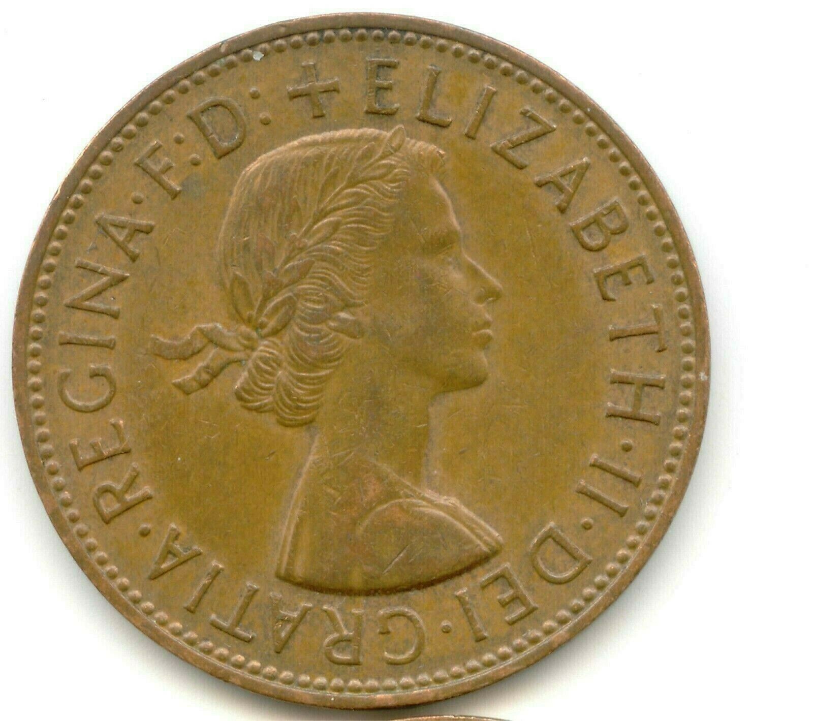 UK 1962 1963 Bronze Pennies (97 Copper) Penny Great Britain EXACT