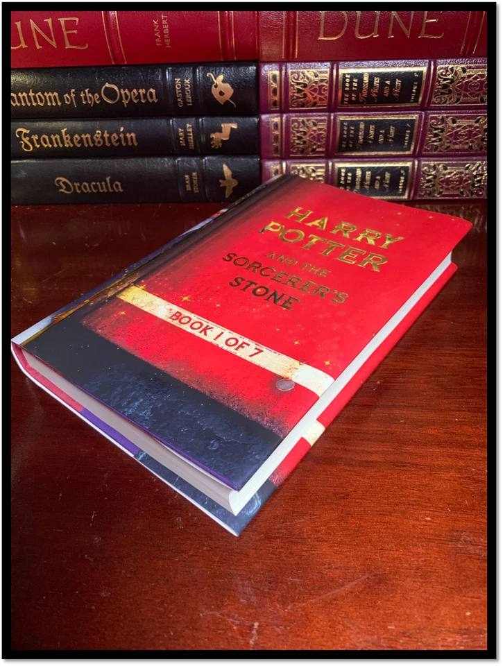 Harry Potter Complete 7 Volume Custom Gift Hardbacks Set New Hogwarts Express  Foto 4 de 4