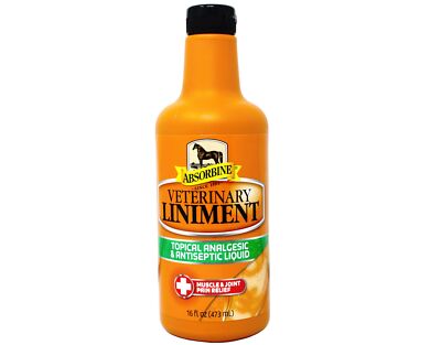 Absorbine Topical Analgesic Veterinary Liniment Muscle & Joint Pain Relief 16 oz