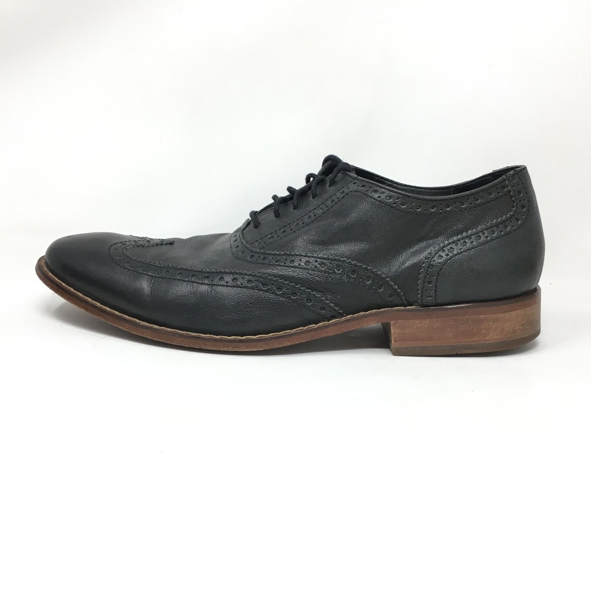 Mens Cole Haan Air Colton Distressed Gray‎ Suede Dress Shoes Oxfords Size 8.5 M Cole Haan Colton Saddle Suede Oxfords Men main image 2