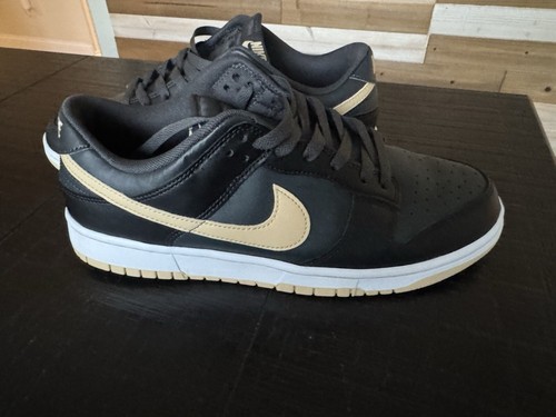 Size 10.5- Nike Dunk Low Black Anthracite Sesame - Picture 4 of 9