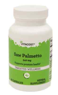 Vitacost Saw Palmetto -- 540 mg - 90 Capsules EXP: 10/2026