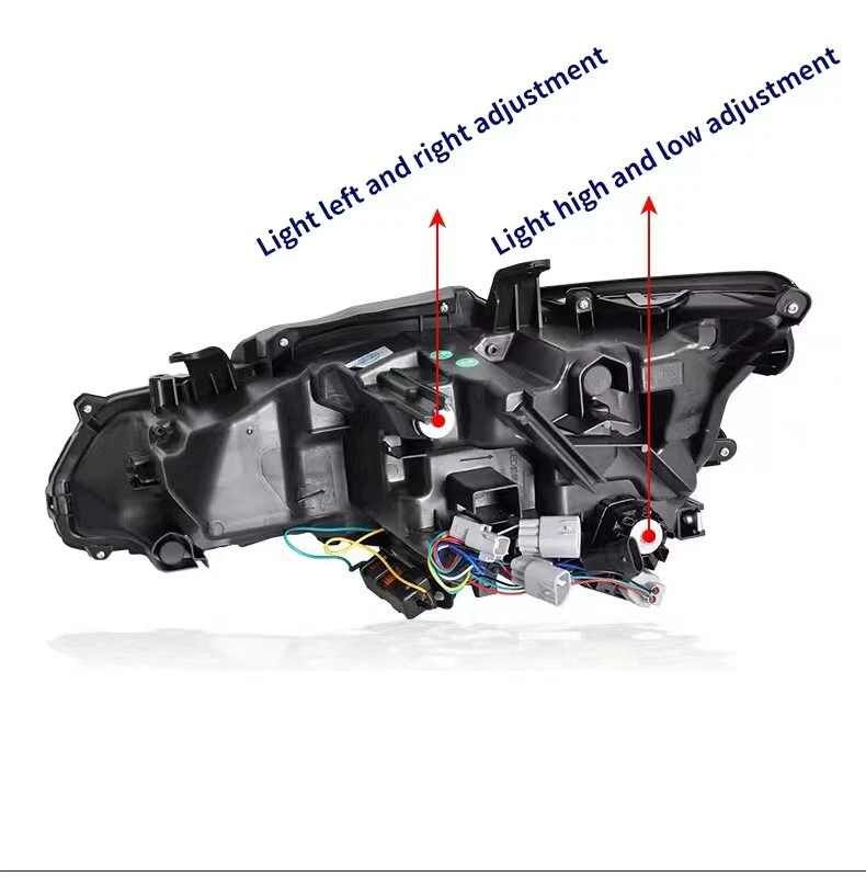 Pair LED Headlight For Lexus CT200h CT200 2013-2017 DRL