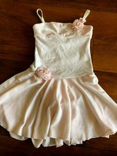 NEW girls 54 MINI MINDEN gaynor PINK LYRICAL BALLET LEOTARD rose CHILD LARGE LC