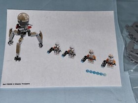 LEGO Star Wars Tri Droid from Utapau Troopers Set 75036 - no minifigs/manual/box