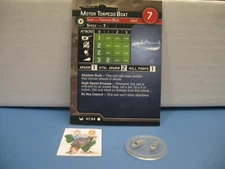 =Axis Allies War at Sea BASE SET Motor Torpedo Boat 47/64 with card=