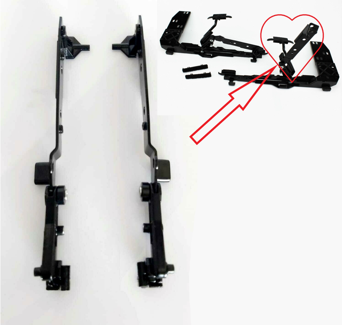 Mercedes 190 W201, W124 Electric Sunroof Bracket