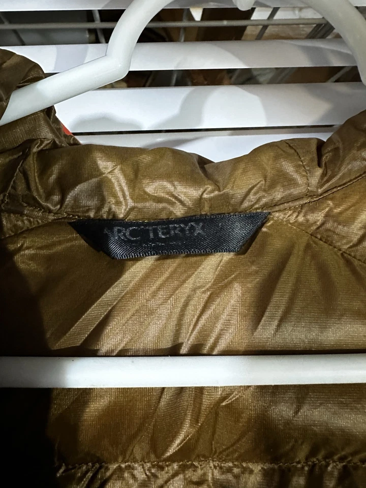 Arcteryx Cerium LT Hoody Brown Puffer Jacket Down Mens Size medium - Image 2 of 4