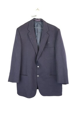 CENTAUR Marineblau Blazer Jacke Brustumfang 48'' Herren Vintage Wolle Freizeit 023049