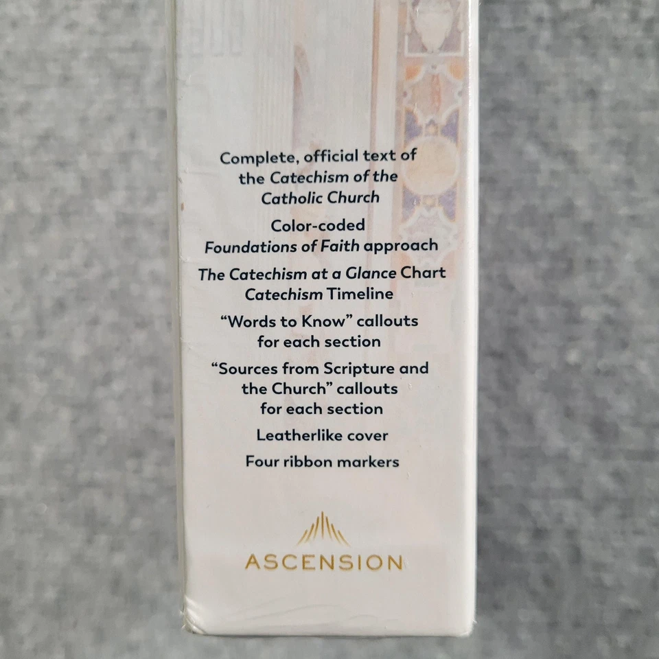 Catechism Of The Catholic Church Ascension Leatherlike Hardcover New Sealed - Image 3 of 4