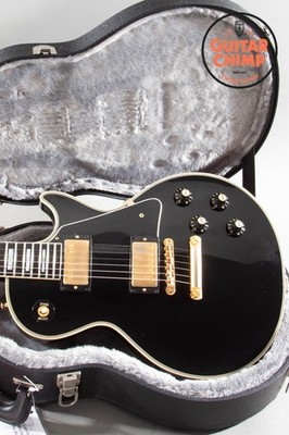 2020 Gibson Custom Shop  68 Les Paul Custom Reissue Black Beauty Ebony w/ OHSC
