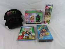 *Wizard Of Oz/Wicked Bundle* LEGO Wicked Set (40794)/Blu-ray/VHS/Hats/Tumbler