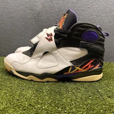 Size 12-Air Jordan 8 Retro 'Three Peat' (Mens)