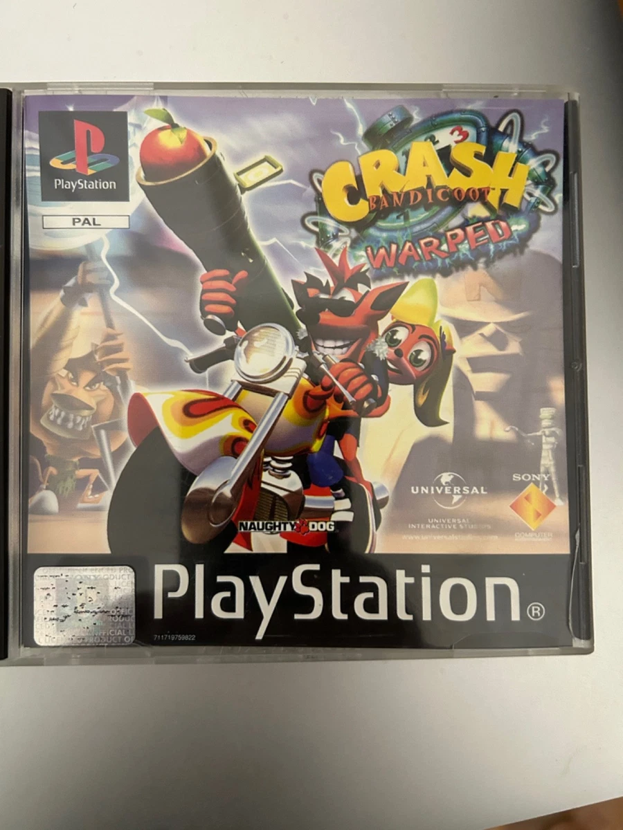 CRASH BANDICOOT 3: Warped per Sony Playstation 1 PS1 - Solo Disco Italiano EUR 24,90 - ES