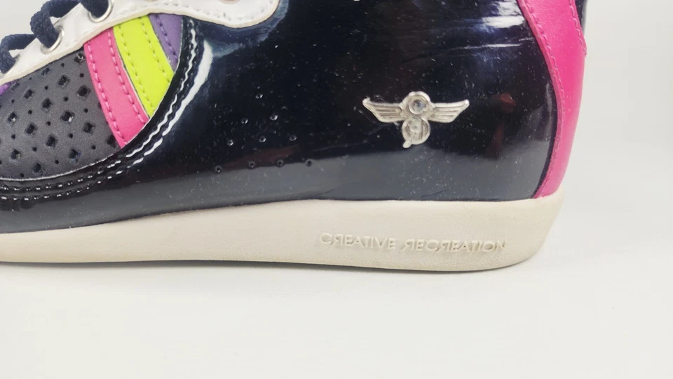 Creative Recreation Galow Hi black purple/hot pink Womens Size 6.5L - Image 4 of 4