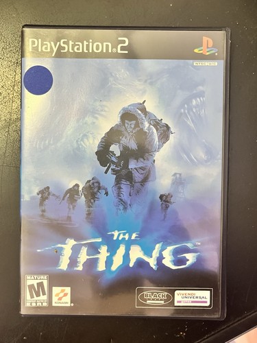 The Thing (PlayStation 2 PS2) Komplett CIB mit Handbuch Kostenloser Versand