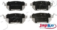 Japko 50118 Bremsbelagsatz FüR Scheibenbremse Bremsbelagsatz BremsbeläGe