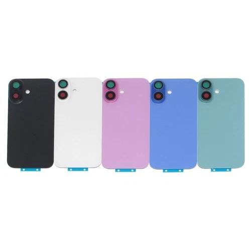 Battery Back Door Glass Cover With Camera Lens For iPhone 14 15 16 Plus Pro Max