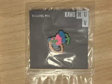 KAWS NGV Permanent Love Heart PIN