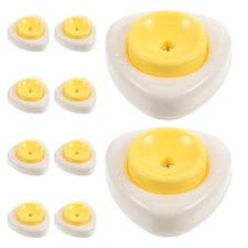 10pcs Egg Piercer - Hole Puncher Tool With Safety Lock & Sharp Pin For Family
