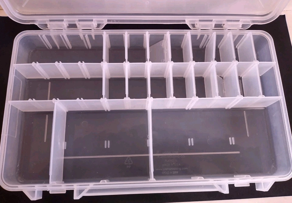 Plano ProLatch StowAway Storage Utility Box Adjustable Compartments #3750 USA - Image 2 of 4