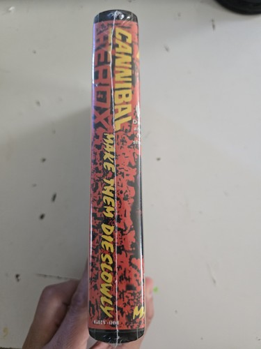 Cannibal Ferox SEALED VHS Deluxe Uncensored Letterboxed Edition w/ Survival Kit - Picture 3 of 5