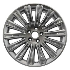 20x8 14 Spoke Without Inserts Wheel Painted Medium Smoked Hypersilver 03929