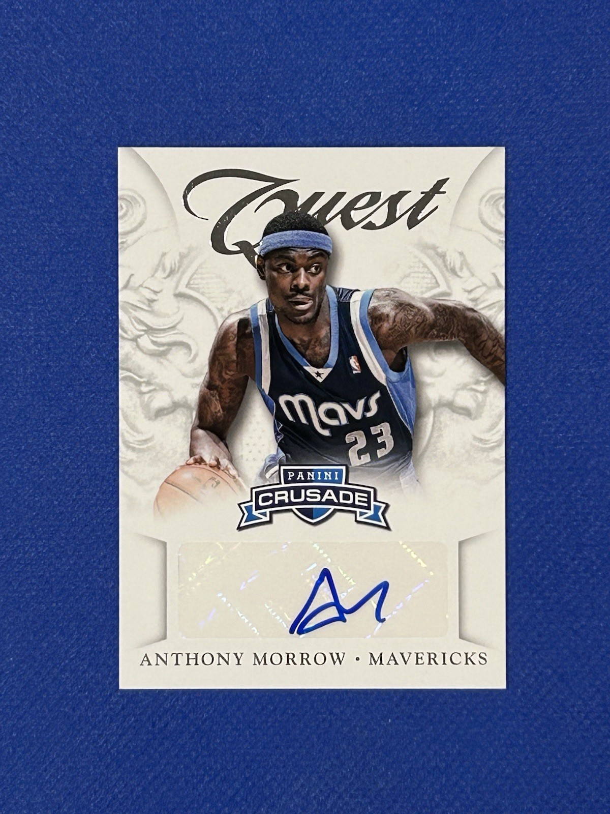 2012-13 Crusade Quest Anthony Morrow RC Auto #93 Autograph O