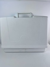 Máquina de coser electrónica de alta resistencia BLANCA blanca azul portátil usada