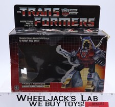 Slag BOX ONLY 1985 Action Figure Vintage Hasbro G1 Transformers