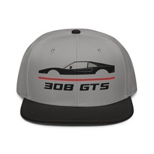 Gorra para fans Ferrari 308 GTS 1975-1985 Targa Supercar Snapback sombrero cumpleaños
