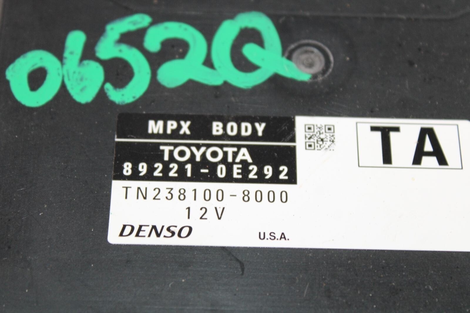 16-17 RX350 Multiplex Network Body Control Module BCM ECU Computer Unit OEM WTY