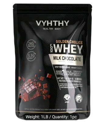 VYHTHY Nutrition Gold Standard Whey Protein Supplements - Muscle Milk Chocolate