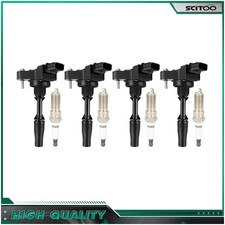 Ignition Coils & Spark Plugs For Buick Envision LaCrosse Cadillac Chevy Camaro