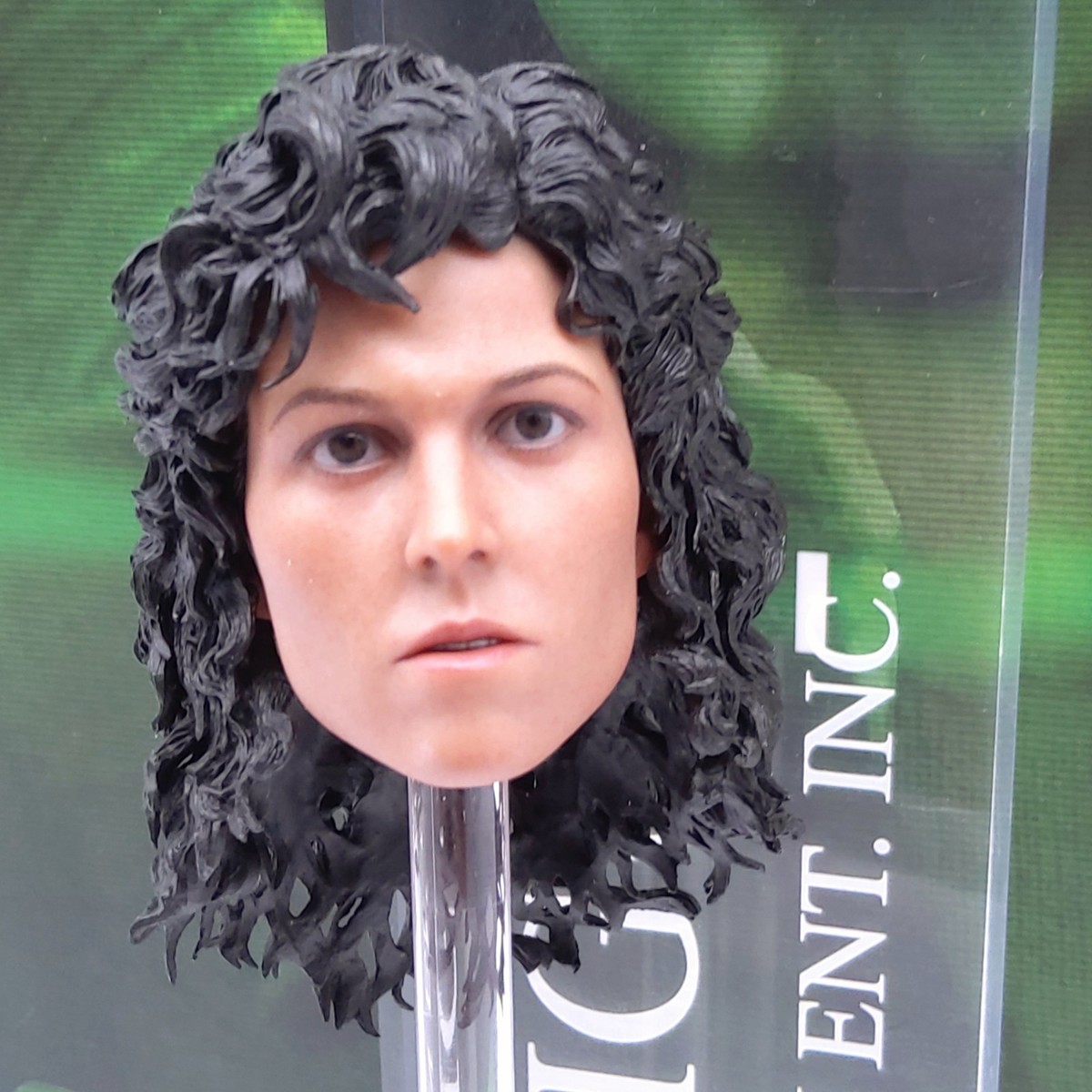 激レア エイリアン リプリー 1/6フィギュアヘッド (ドールヘアー版) Hot Toys MMS366 Alien Ellen Ripley Sigourney Weaver 1/6 figure's