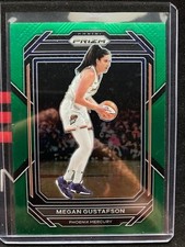 2023 Panini Prizm WNBA GREEN PRIZM Megan Gustafson Phoenix Mercury #46