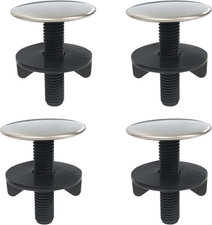 4 Pack Kitchen Sink Hole Cover - Faucet Tap Plate Stopper - Blanking Metal Stain