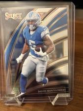 Panini 2025 Select Silver David Montgomery #269 Detroit Lions Football Card