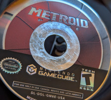 Metroid Prime Player's Choice (Nintendo GameCube, 2004) Sticker on disc - Tested