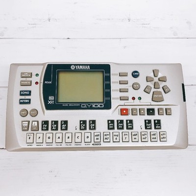 YAMAHA QY100 Music Sequencer Sampler Sound Module MIDI QY 100 Used Tested