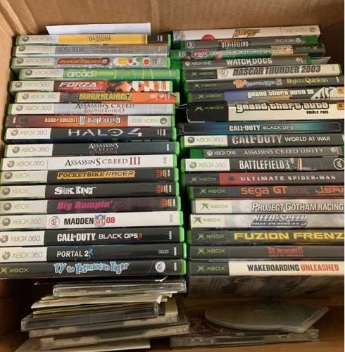 Lot of 37 Xbox games. Xbox original and Xbox 360.